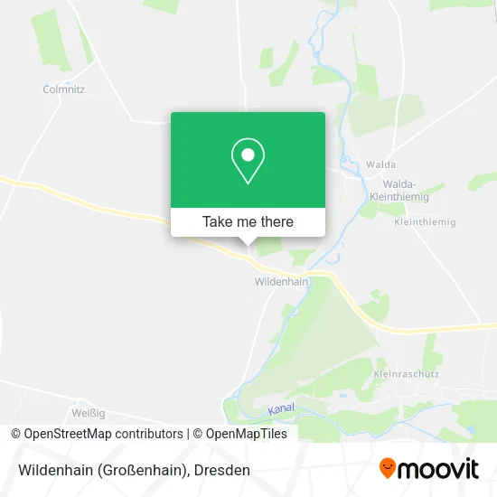 Карта Wildenhain (Großenhain)