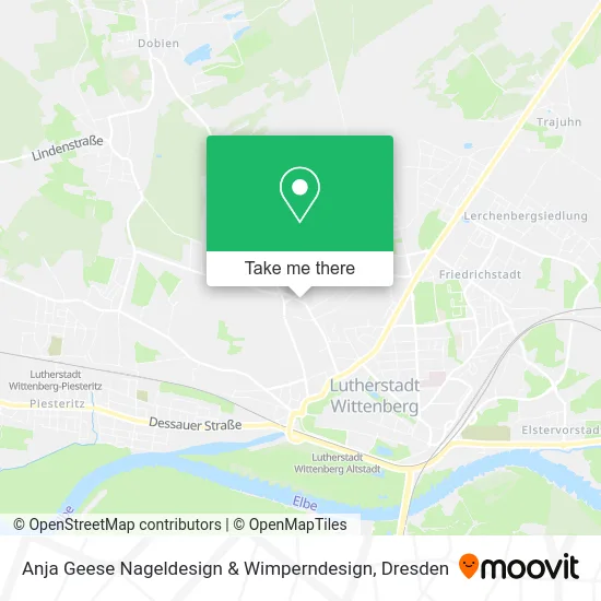 Карта Anja Geese Nageldesign & Wimperndesign