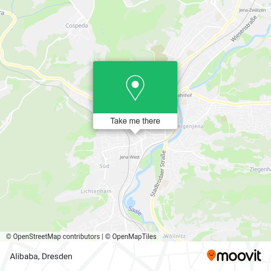 Карта Alibaba