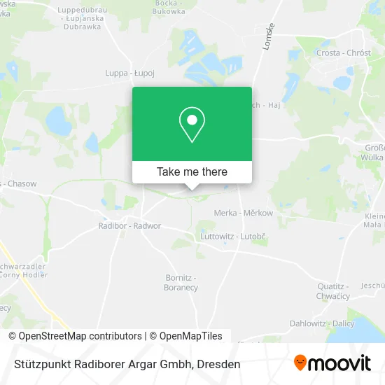 Карта Stützpunkt Radiborer Argar Gmbh