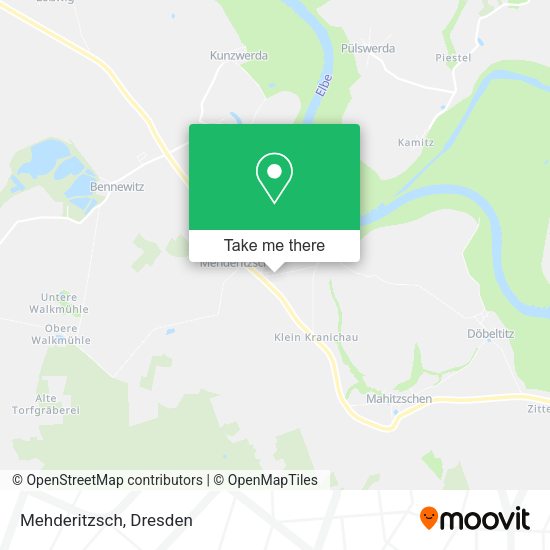 Карта Mehderitzsch