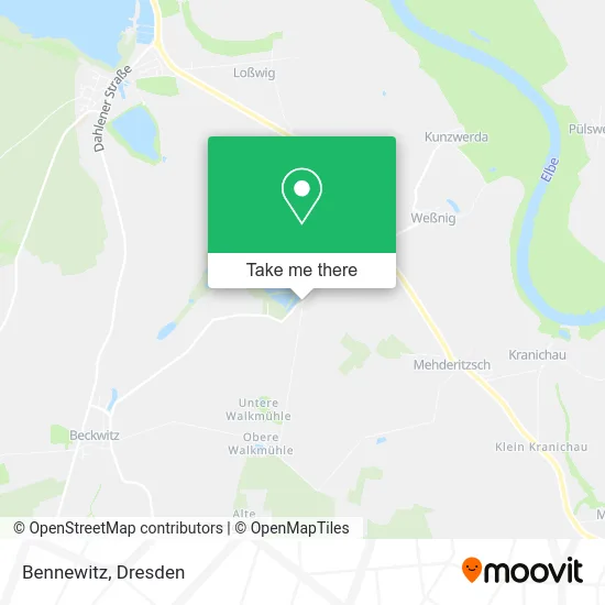 Карта Bennewitz