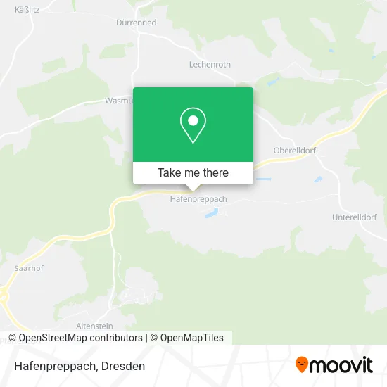 Карта Hafenpreppach