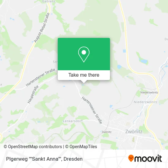 Карта Plgerweg ""Sankt Anna""