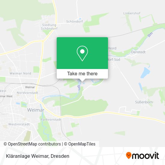 Карта Kläranlage Weimar