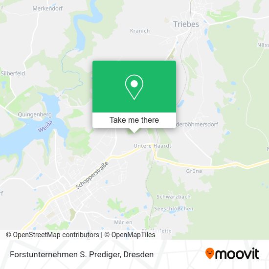 Карта Forstunternehmen S. Prediger