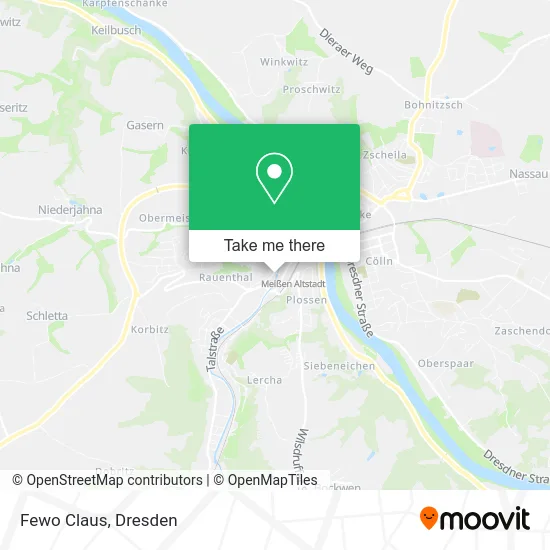 Карта Fewo Claus