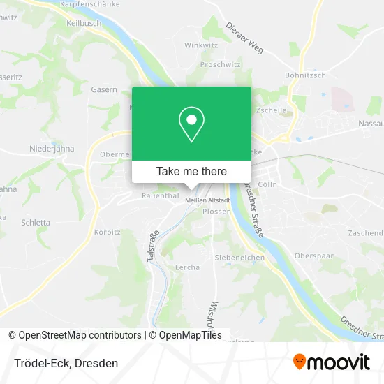 Карта Trödel-Eck