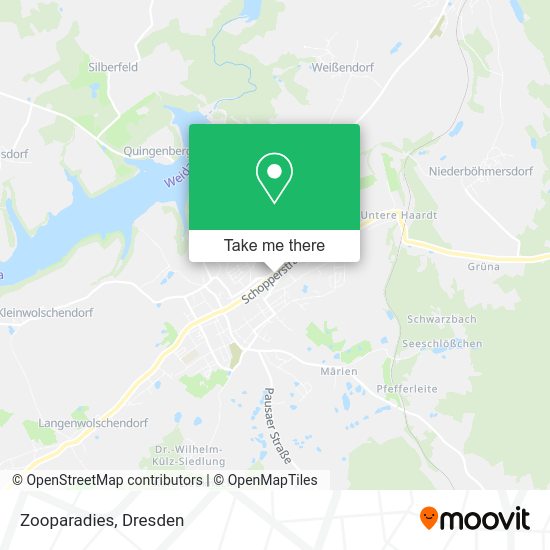 Карта Zooparadies