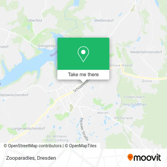 Карта Zooparadies