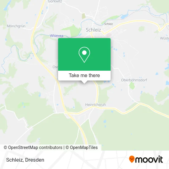 Карта Schleiz