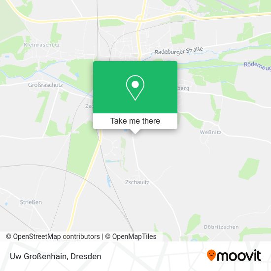Карта Uw Großenhain