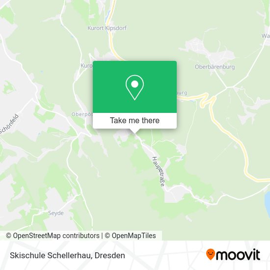 Карта Skischule Schellerhau