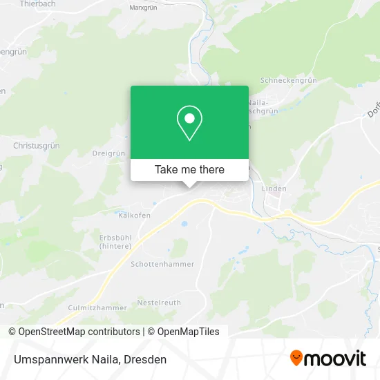 Карта Umspannwerk Naila