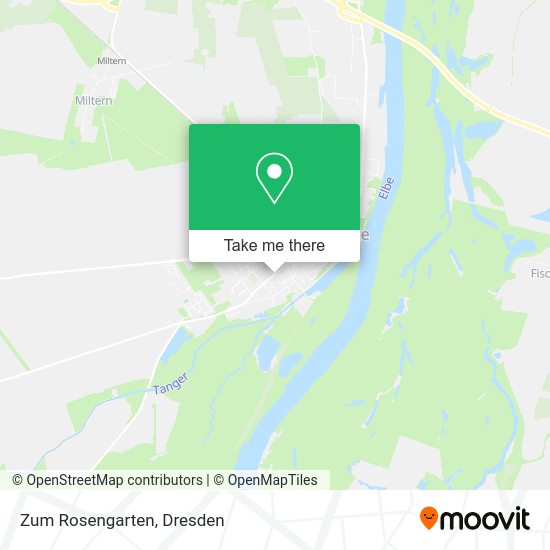 Карта Zum Rosengarten