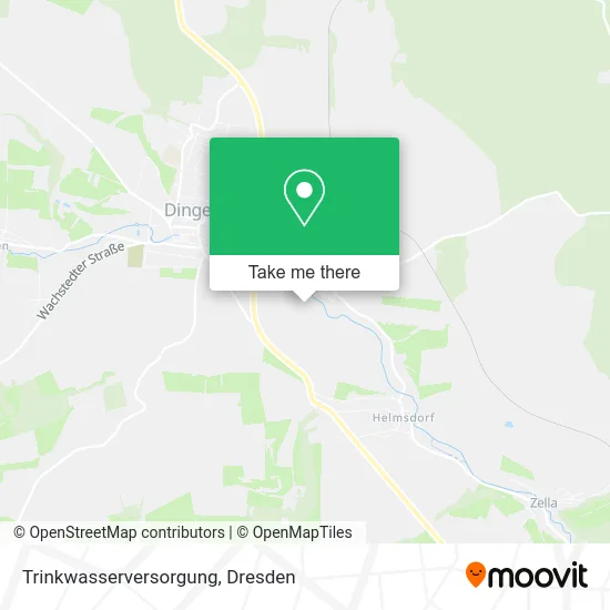 Карта Trinkwasserversorgung