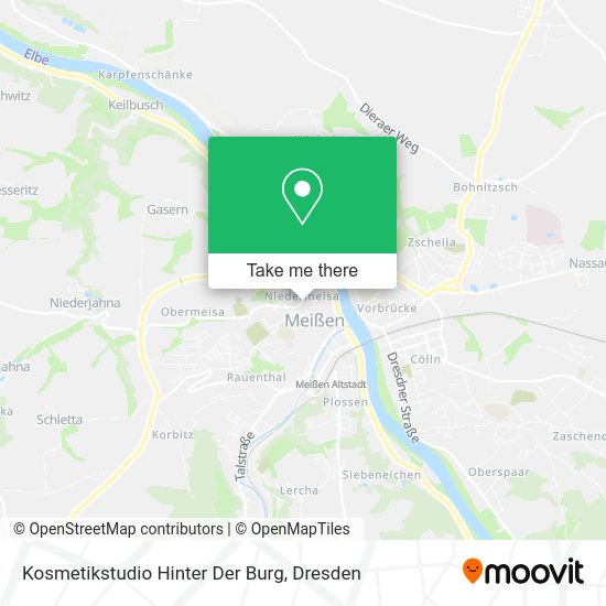 Карта Kosmetikstudio Hinter Der Burg