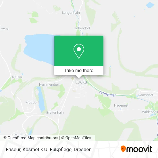 Карта Friseur, Kosmetik U. Fußpflege