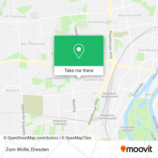 Карта Zum Wolle
