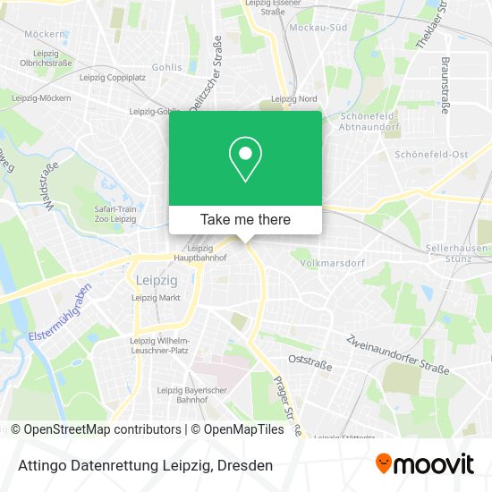 Карта Attingo Datenrettung Leipzig