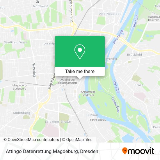 Карта Attingo Datenrettung Magdeburg