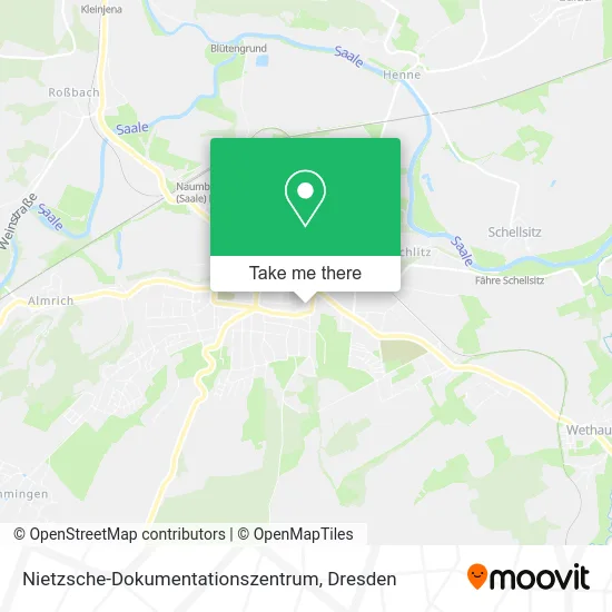 Карта Nietzsche-Dokumentationszentrum
