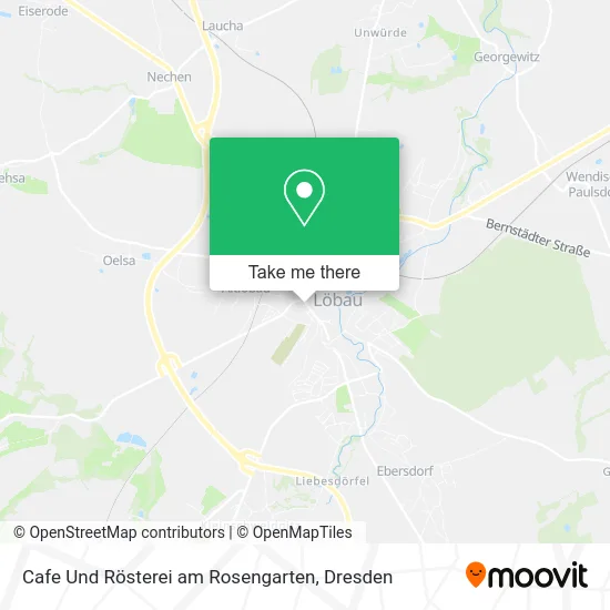 Карта Cafe Und Rösterei am Rosengarten