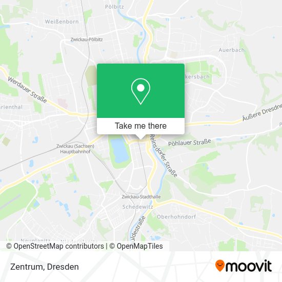Карта Zentrum