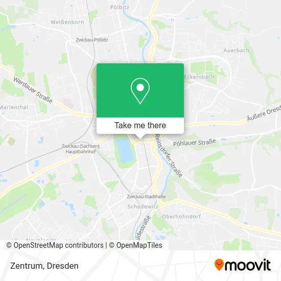 Карта Zentrum