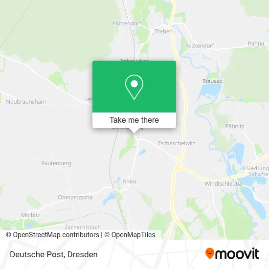 Карта Deutsche Post