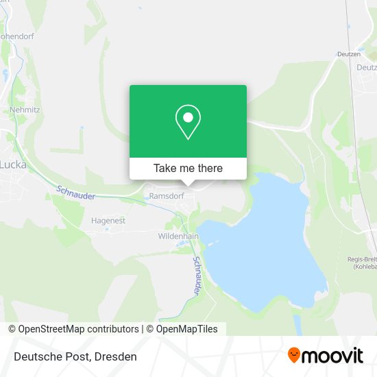 Deutsche Post map