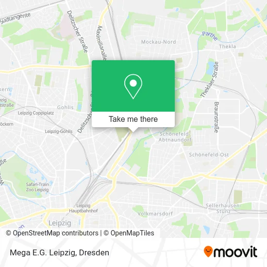Карта Mega E.G. Leipzig