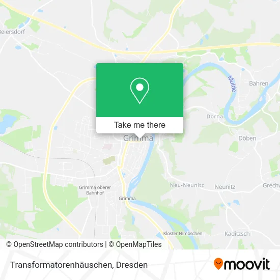 Карта Transformatorenhäuschen