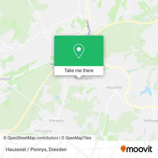 Карта Hausesel / Ponnys