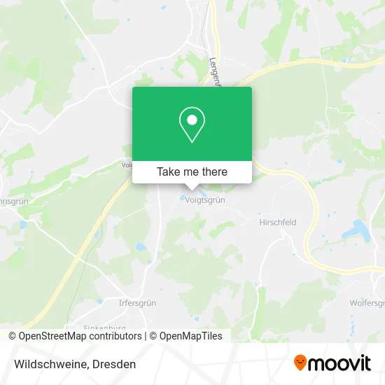 Карта Wildschweine