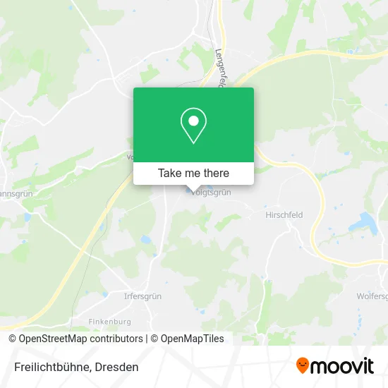 Карта Freilichtbühne
