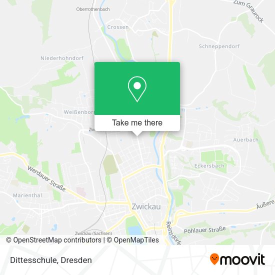 Карта Dittesschule