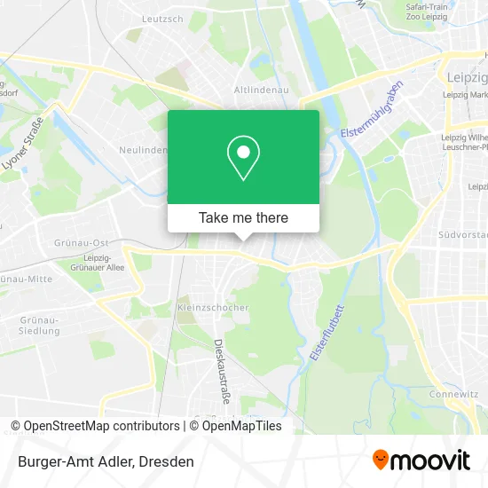 Карта Burger-Amt Adler