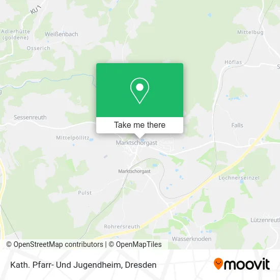 Карта Kath. Pfarr- Und Jugendheim