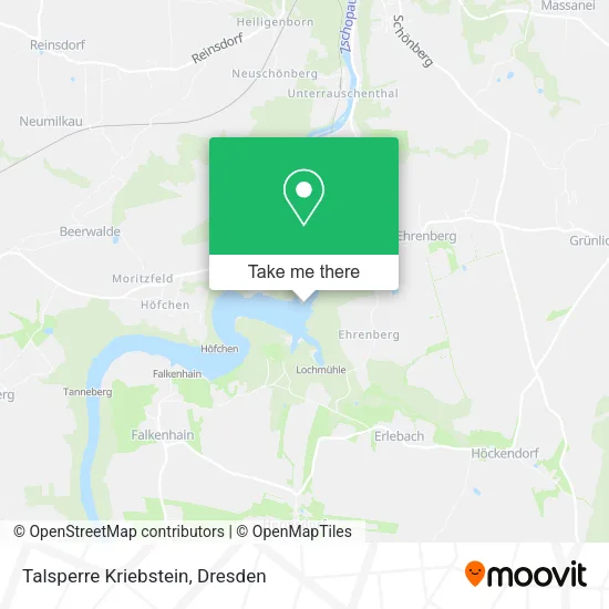 Карта Talsperre Kriebstein