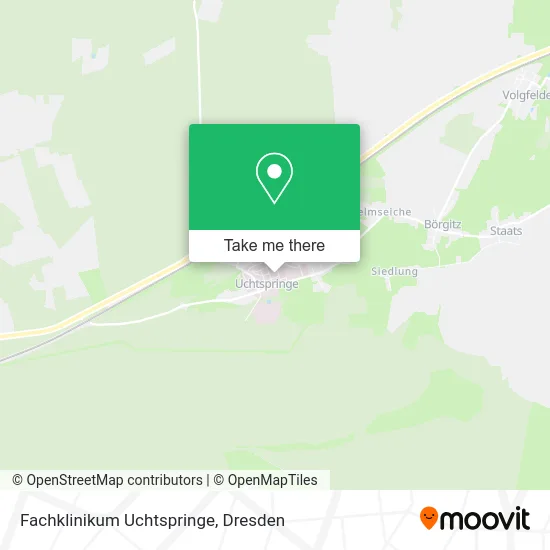 Карта Fachklinikum Uchtspringe