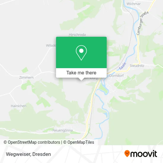 Карта Wegweiser