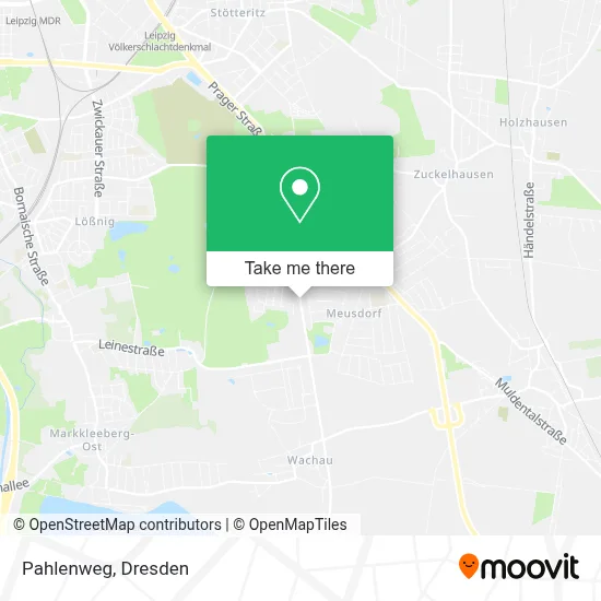 Pahlenweg map