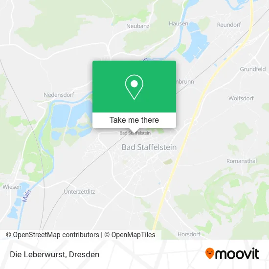 Карта Die Leberwurst