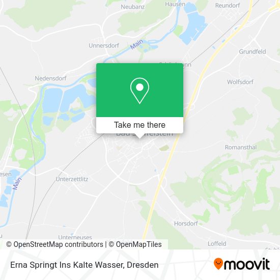 Карта Erna Springt Ins Kalte Wasser