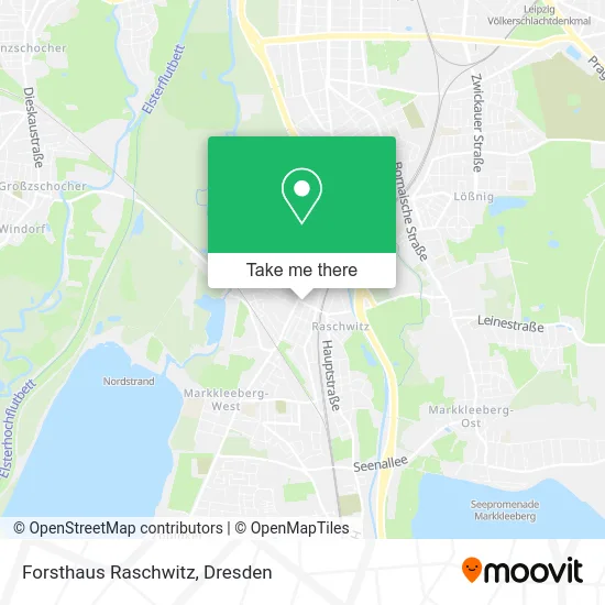 Карта Forsthaus Raschwitz