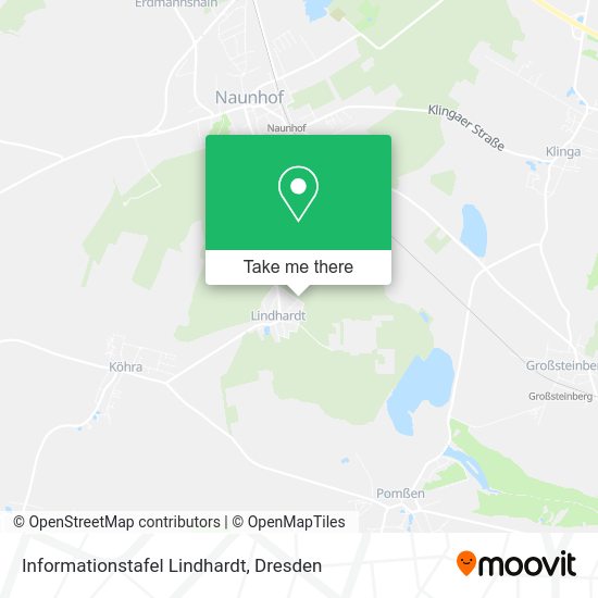 Карта Informationstafel Lindhardt