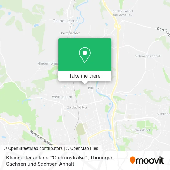 Карта Kleingartenanlage ""Gudrunstraße""