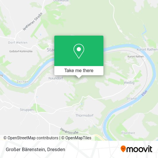 Карта Großer Bärenstein