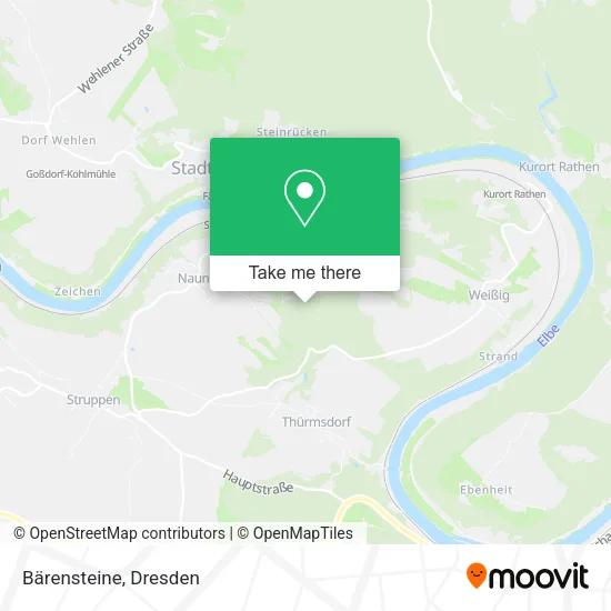 Карта Bärensteine